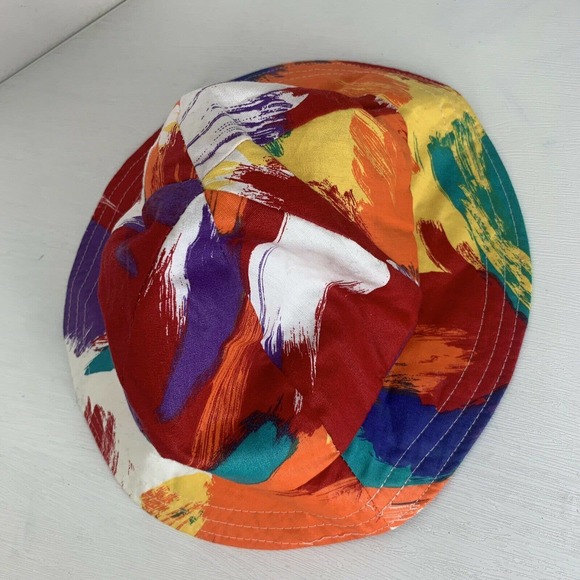 Vintage Banash of boston multi color bucket hat small one size - Picture 5 of 7